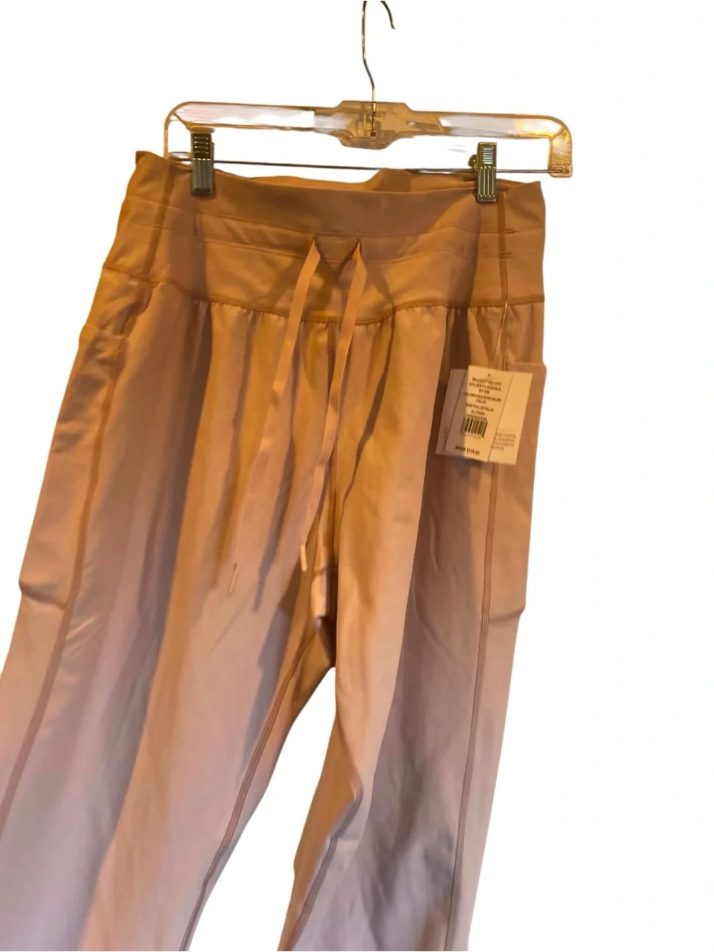 NWT Beyond Yoga Joggers/ Pockets PINKISH BEIGE Size: XL
